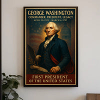 George Washington 1st President Poster PosterGoat