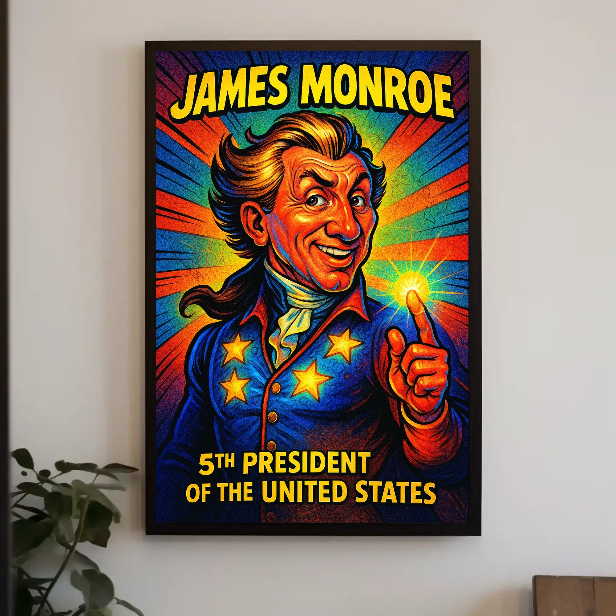 James Monroe 5th President Poster PosterGoat