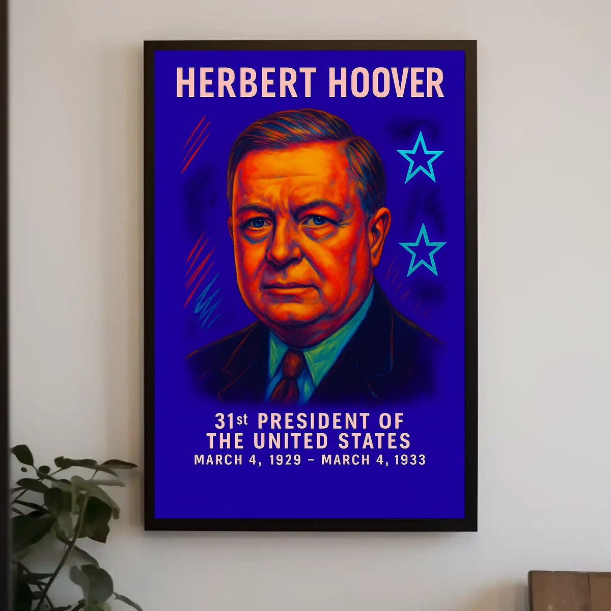 Herbert Hoover 31st President Poster