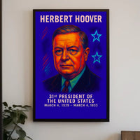 Herbert Hoover 31st President Poster