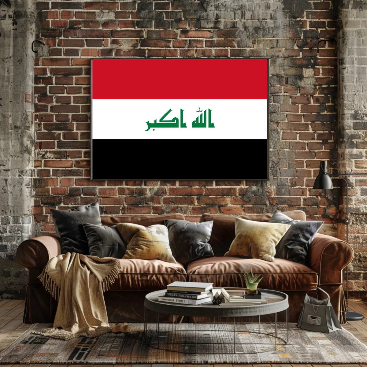 Iraq Flag Poster