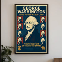 George Washington 1st President Poster PosterGoat