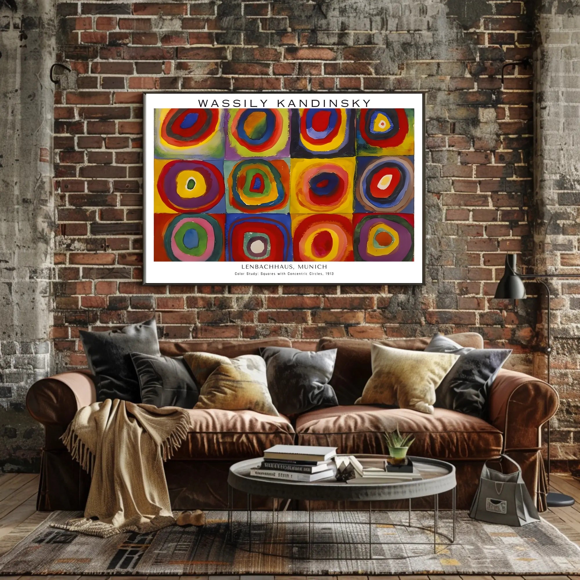 Wassily Kandinsky Color Study Poster