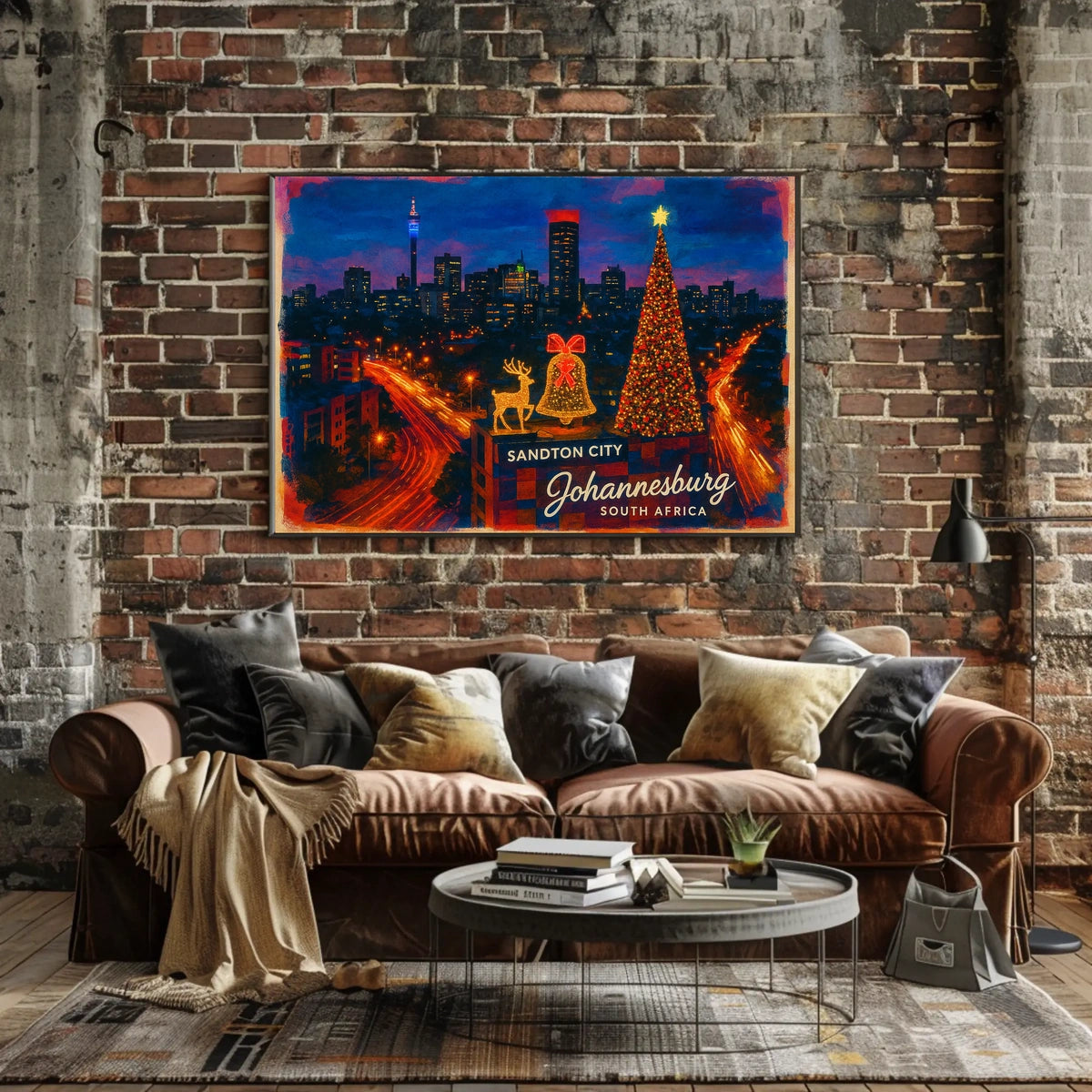 Festive Night in Sandton City Poster