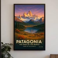 Patagonia The Edge of the World Poster
