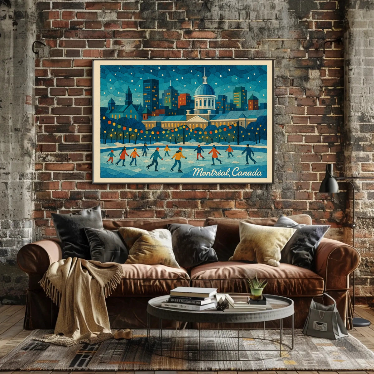 Winter in MontrΓ©al Poster