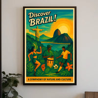 Discover Brazil Poster