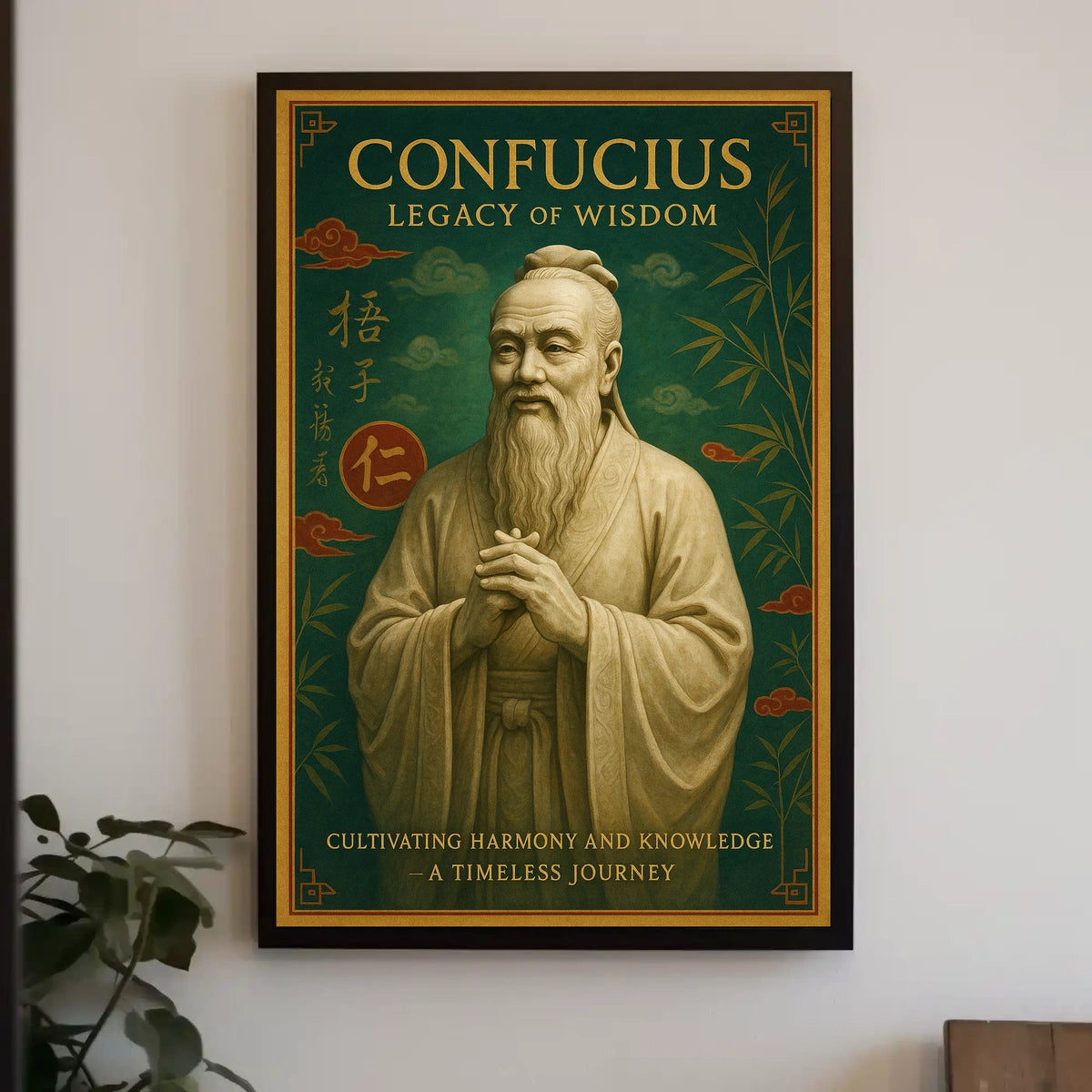 Confucius Legacy of Wisdom Poster