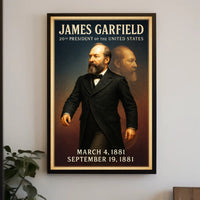 James Garfield 20th President Poster PosterGoat