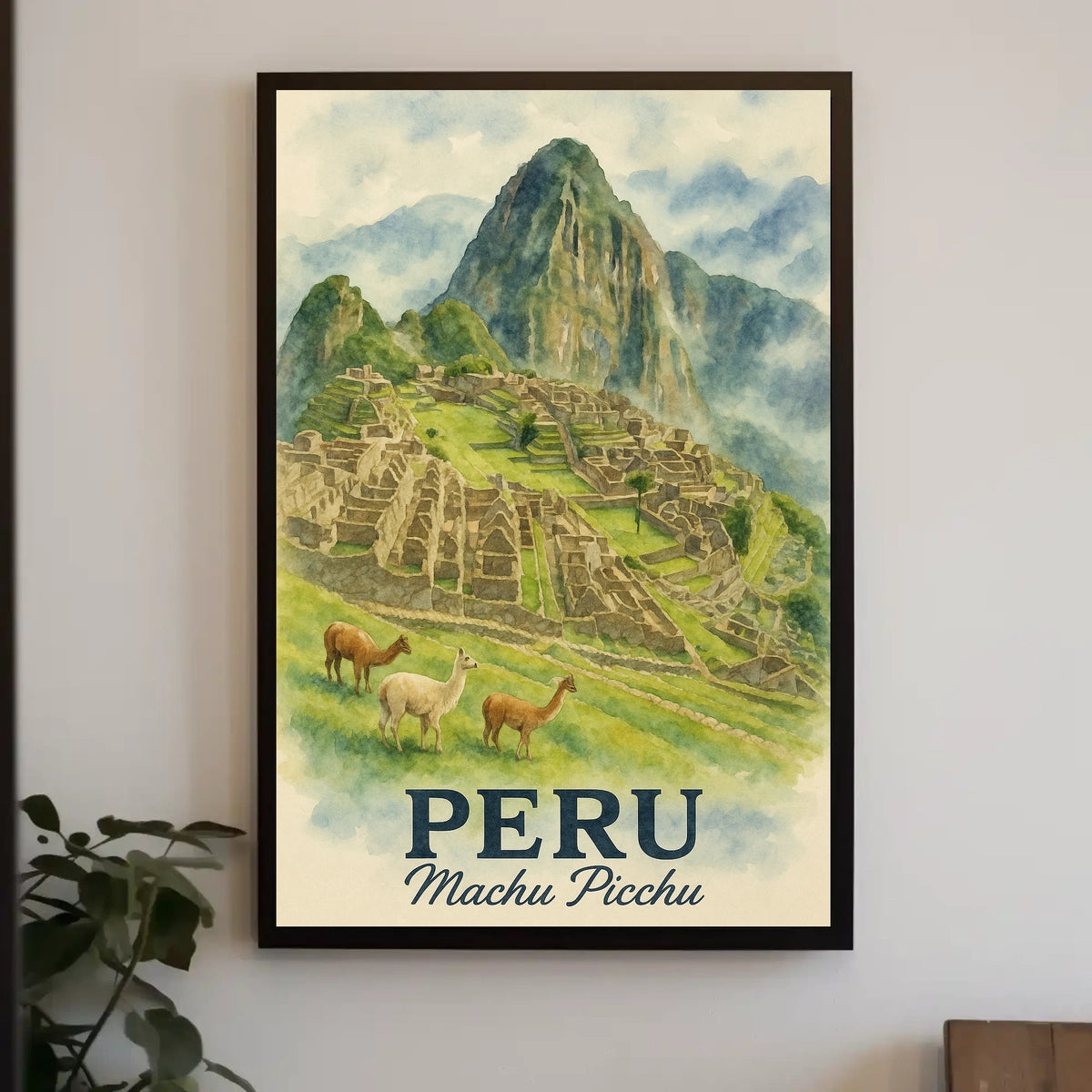 Machu Picchu Peru Poster