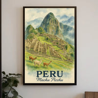 Machu Picchu Peru Poster