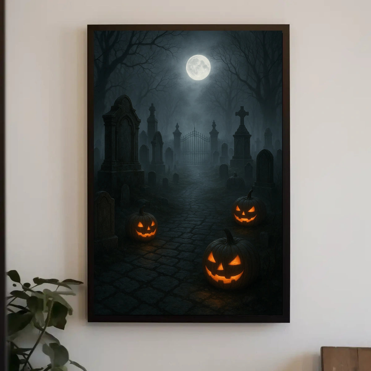Haunted Halloween Night Poster