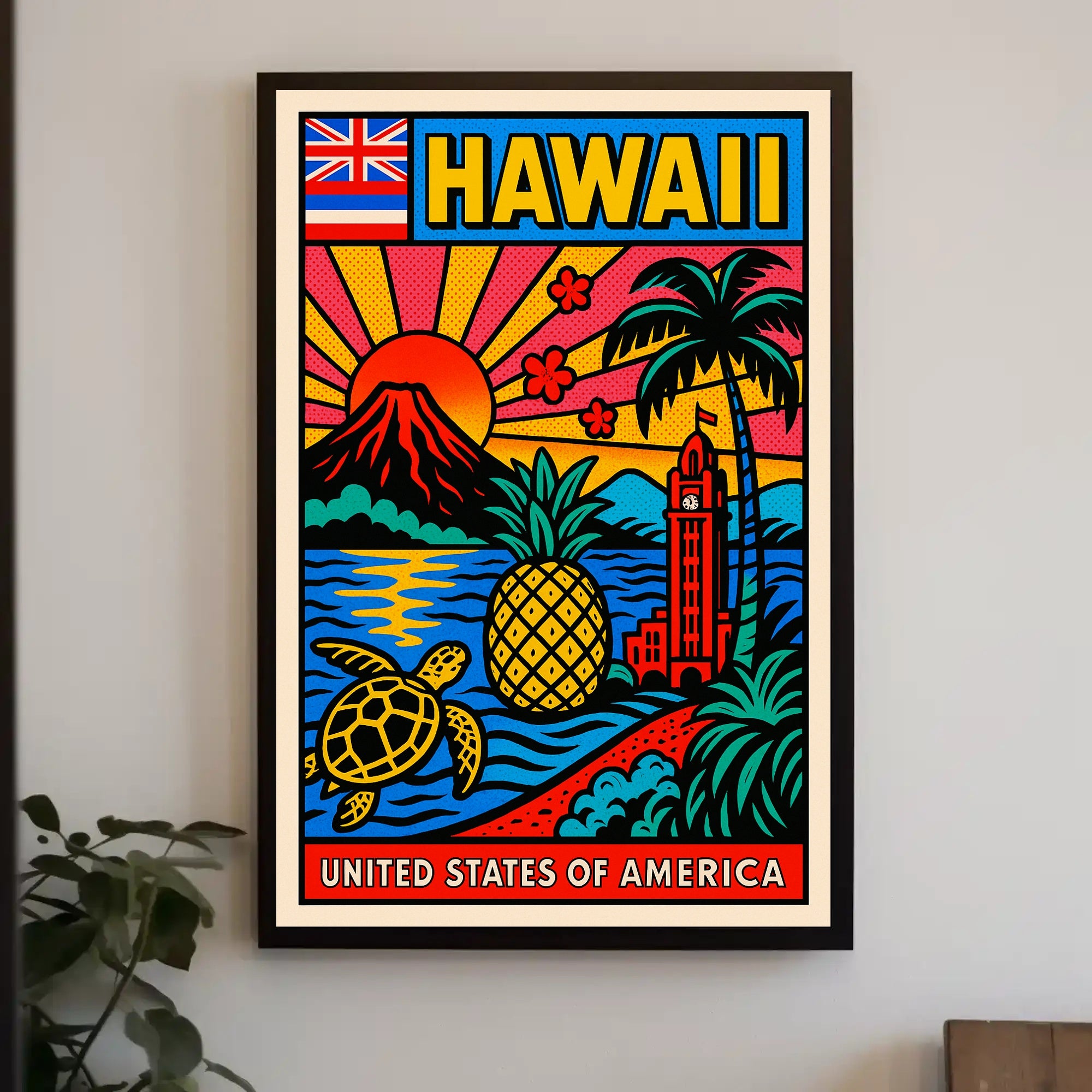 Hawaii Travel Poster PosterGoat