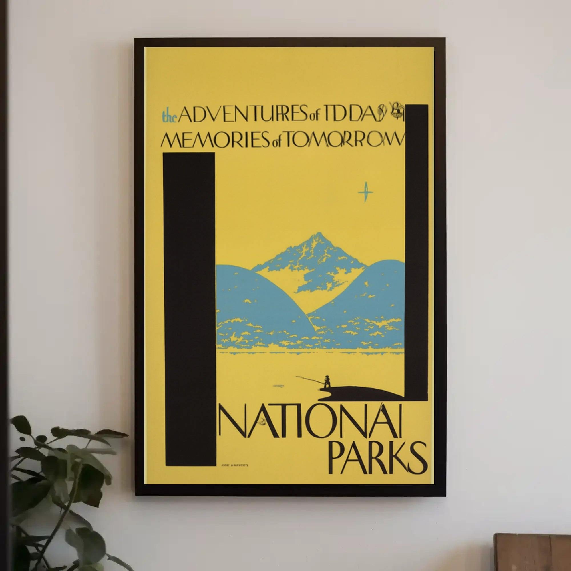 National Parks Vintage Travel Poster Wall Art