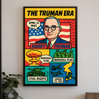Harry Truman 33rd President Poster PosterGoat