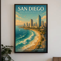 San Diego Where Innovation Meets The Poster