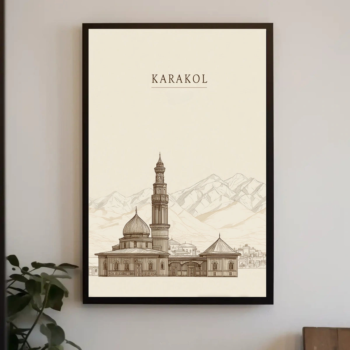 Karakol Architecture Poster