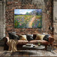 Serene Garden Pathway Poster