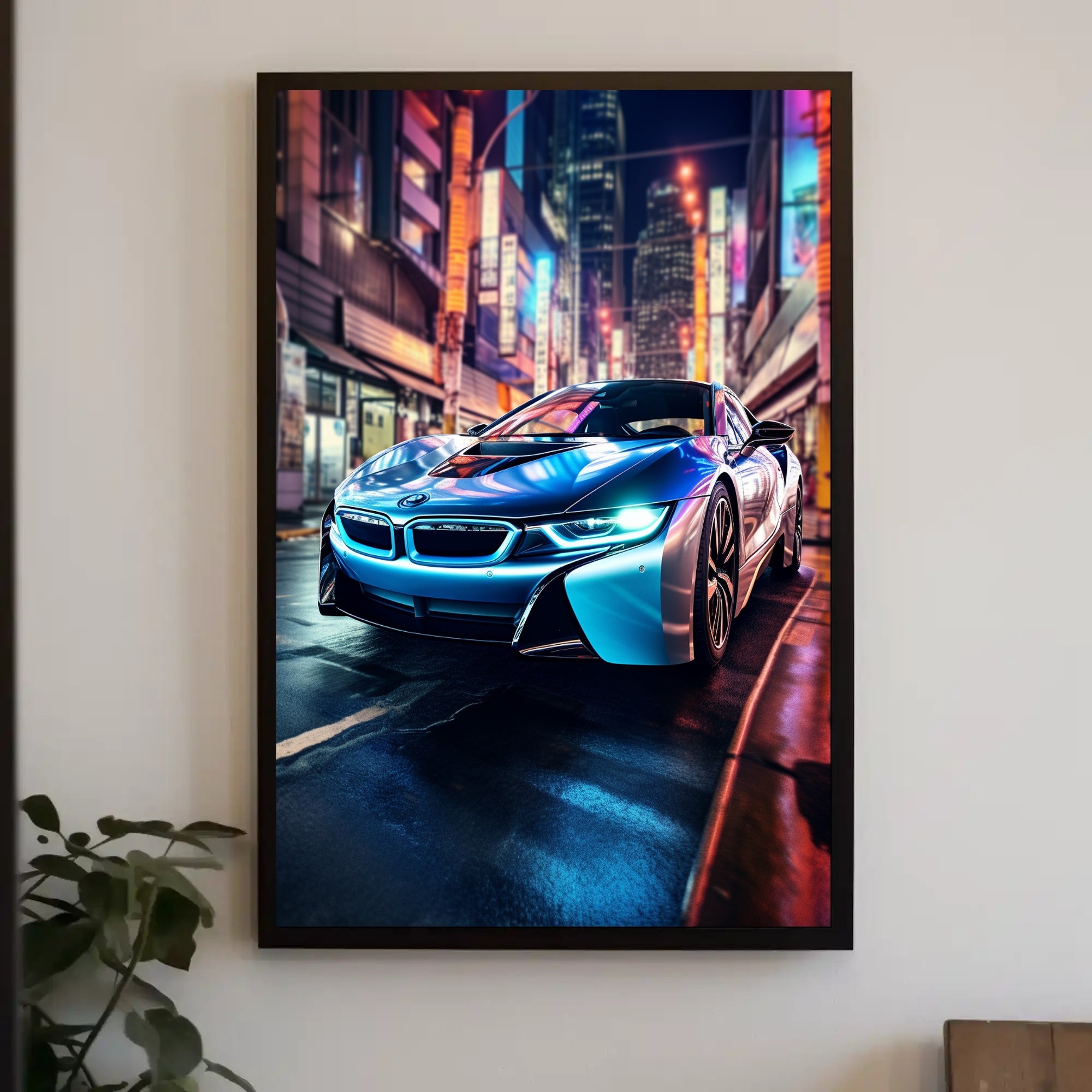 Sleek Urban Ride Poster PosterGoat