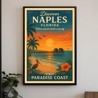 Discover Naples, Florida Poster