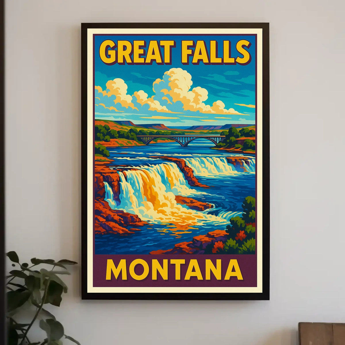 Great Falls, Montana Poster