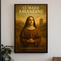 St. Marie Amandine In the Heart of Faith and Fire Poster