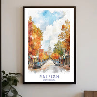 Autumn in Raleigh Poster PosterGoat