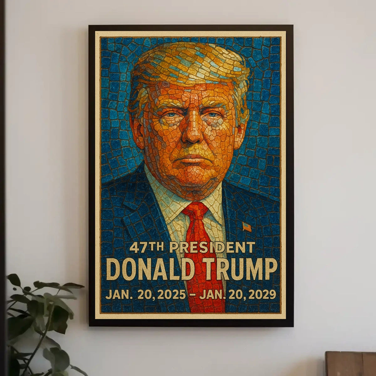 Donald Trump 47th President Poster