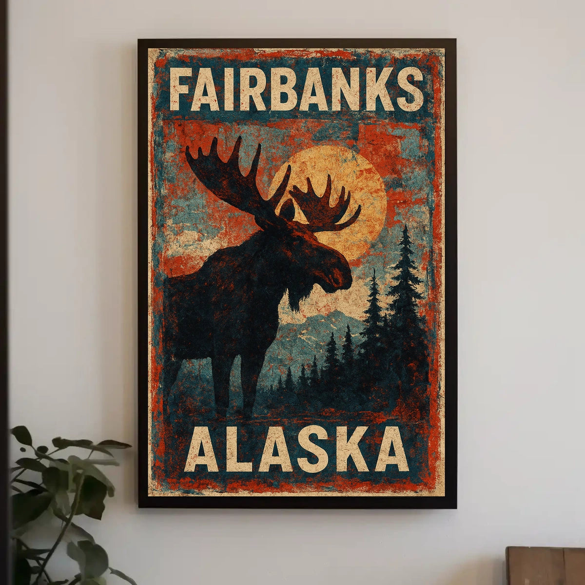 Fairbanks Alaska Scenic Majesty Wanderlust Poster