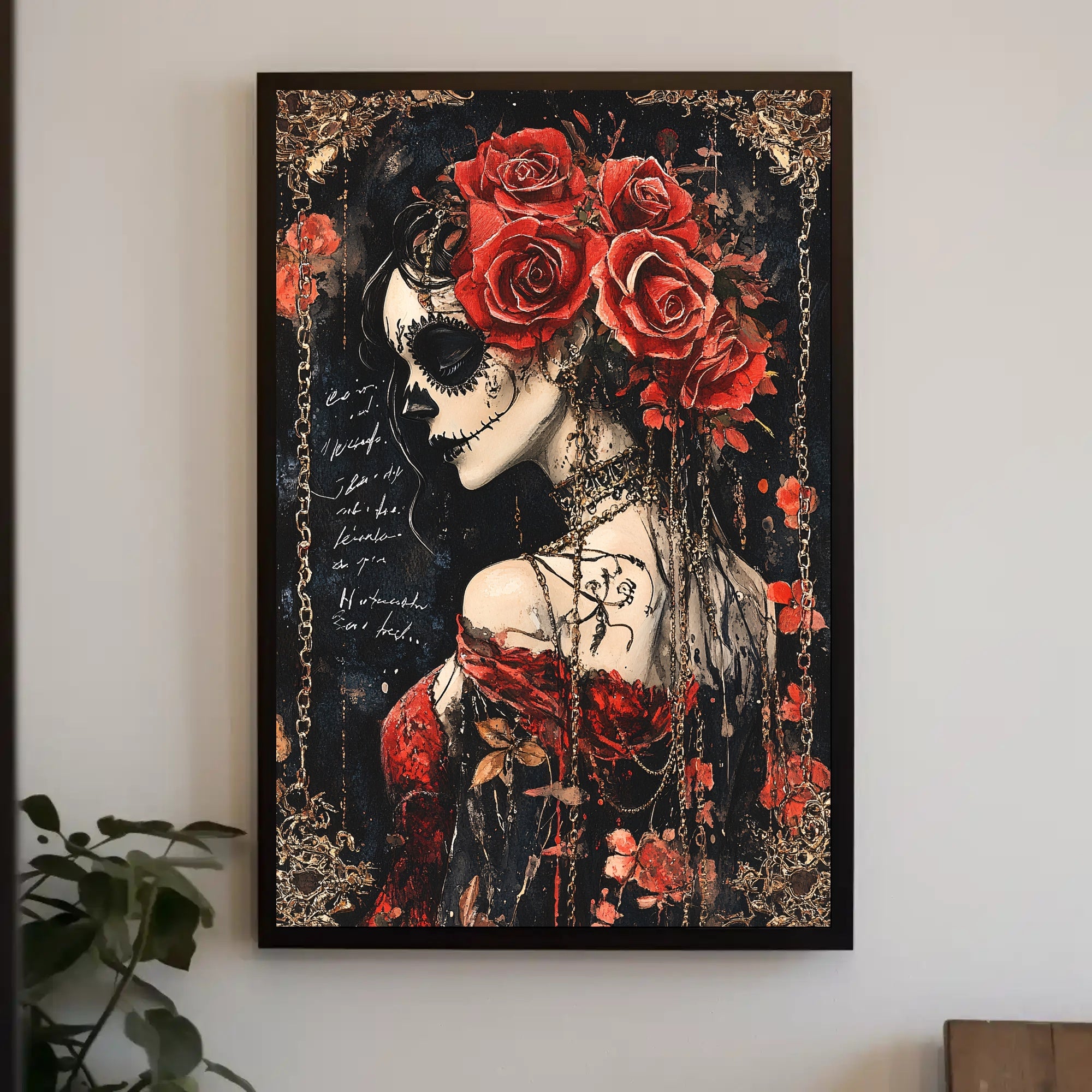 Day Of The Dead Elegance Poster