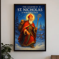 The Legend of St. Nicholas Poster PosterGoat