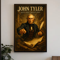 John Tyler 10th President Poster