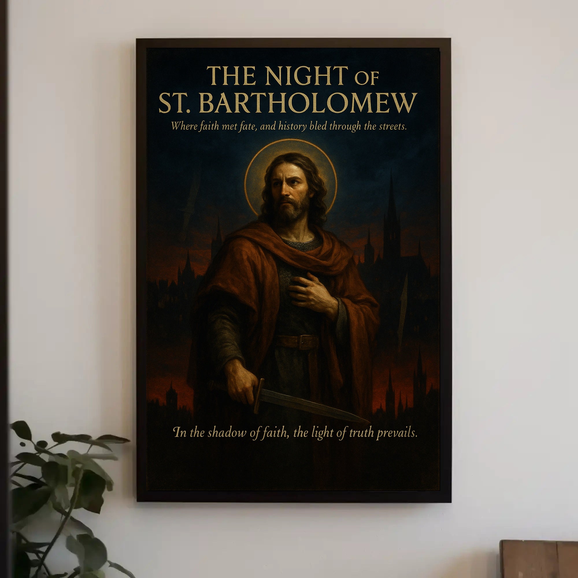 St. Bartholomew's Day Massacre Historical Art Poster PosterGoat