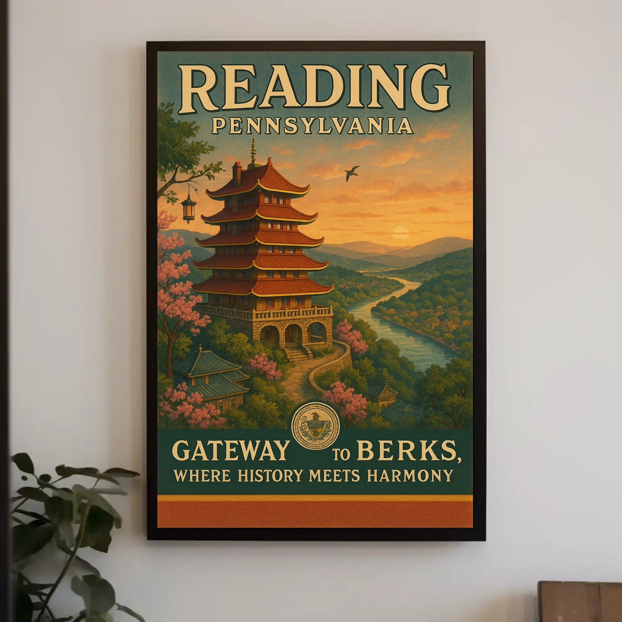 Gateway to Berks Poster