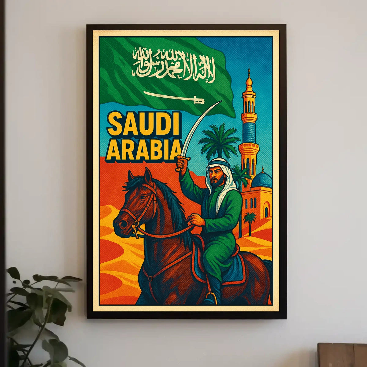 Saudi Arabia Heritage Poster