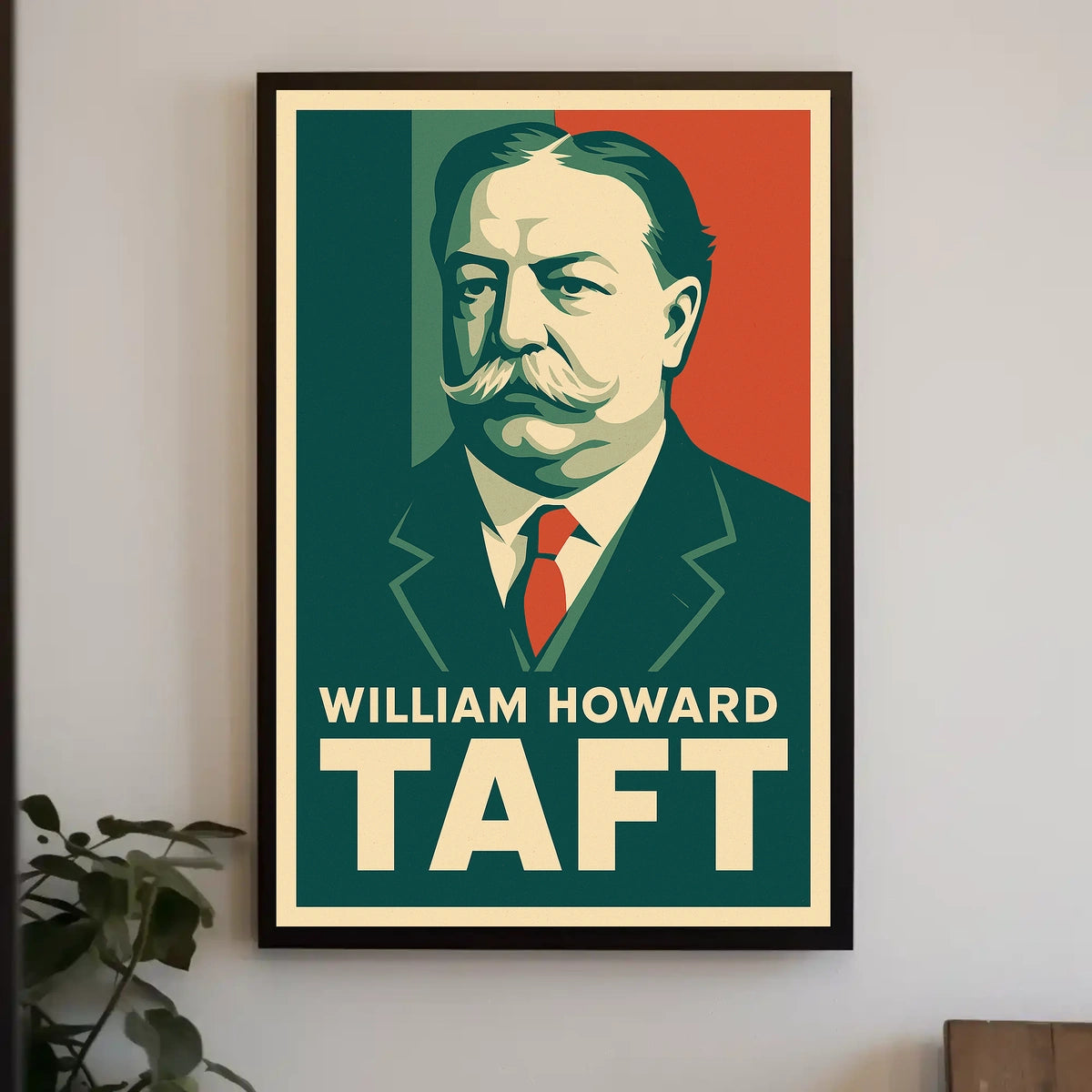 William Howard Taft Historic Portrait Poster