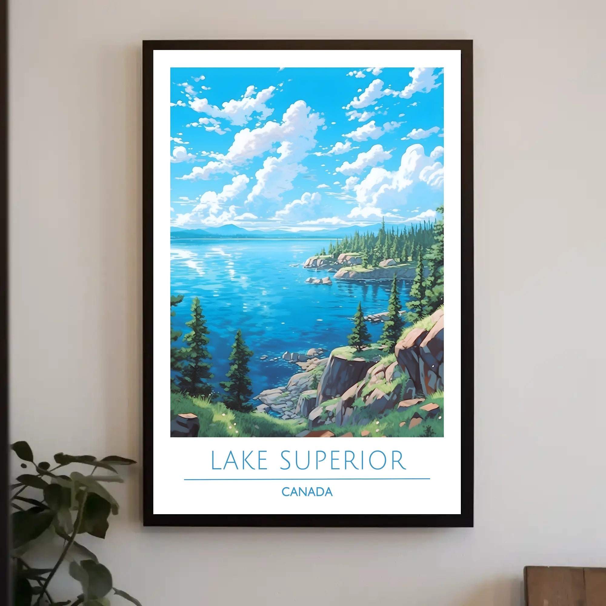 Lake Superior Serenity Poster
