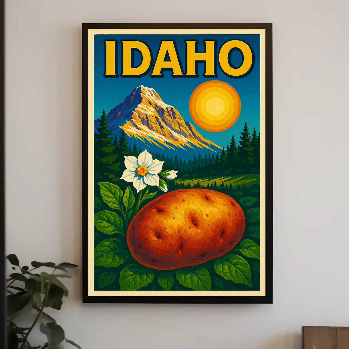 IdahoS Natural Bounty Poster
