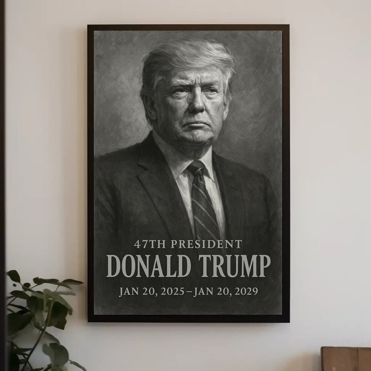 Donald Trump 47th President Scenic Poster