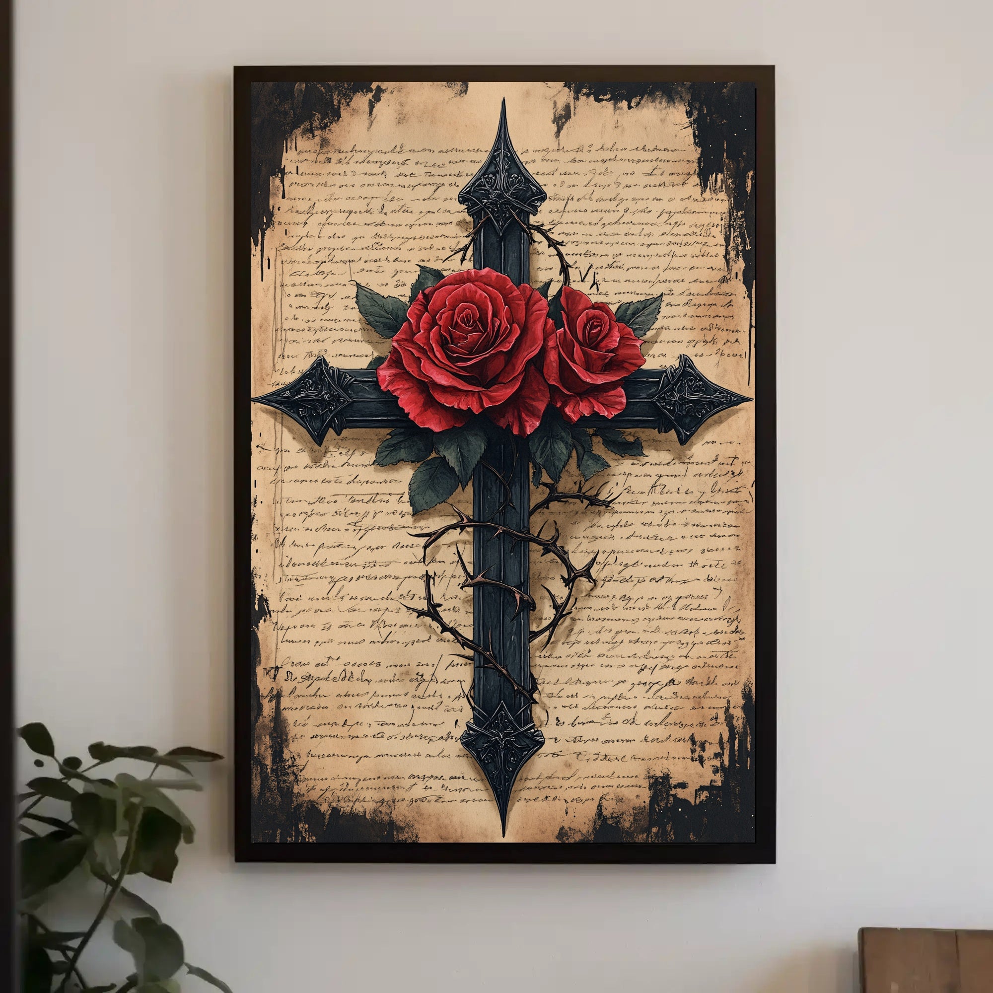 Roses And Thorns Poster
