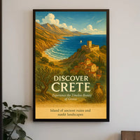 Discover Crete Poster