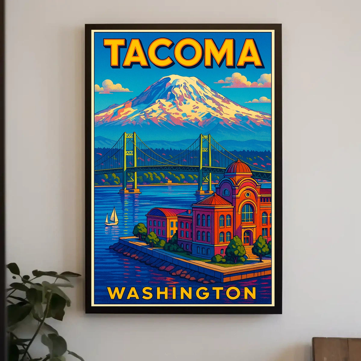 Tacoma Washington Poster