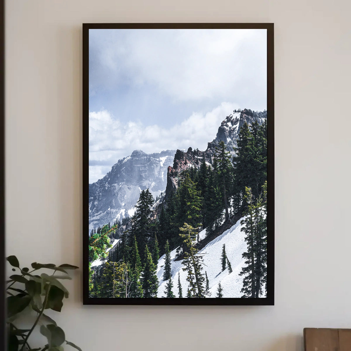 Majestic Mountain Landscape Poster