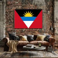Antigua and Barbuda Flag Poster