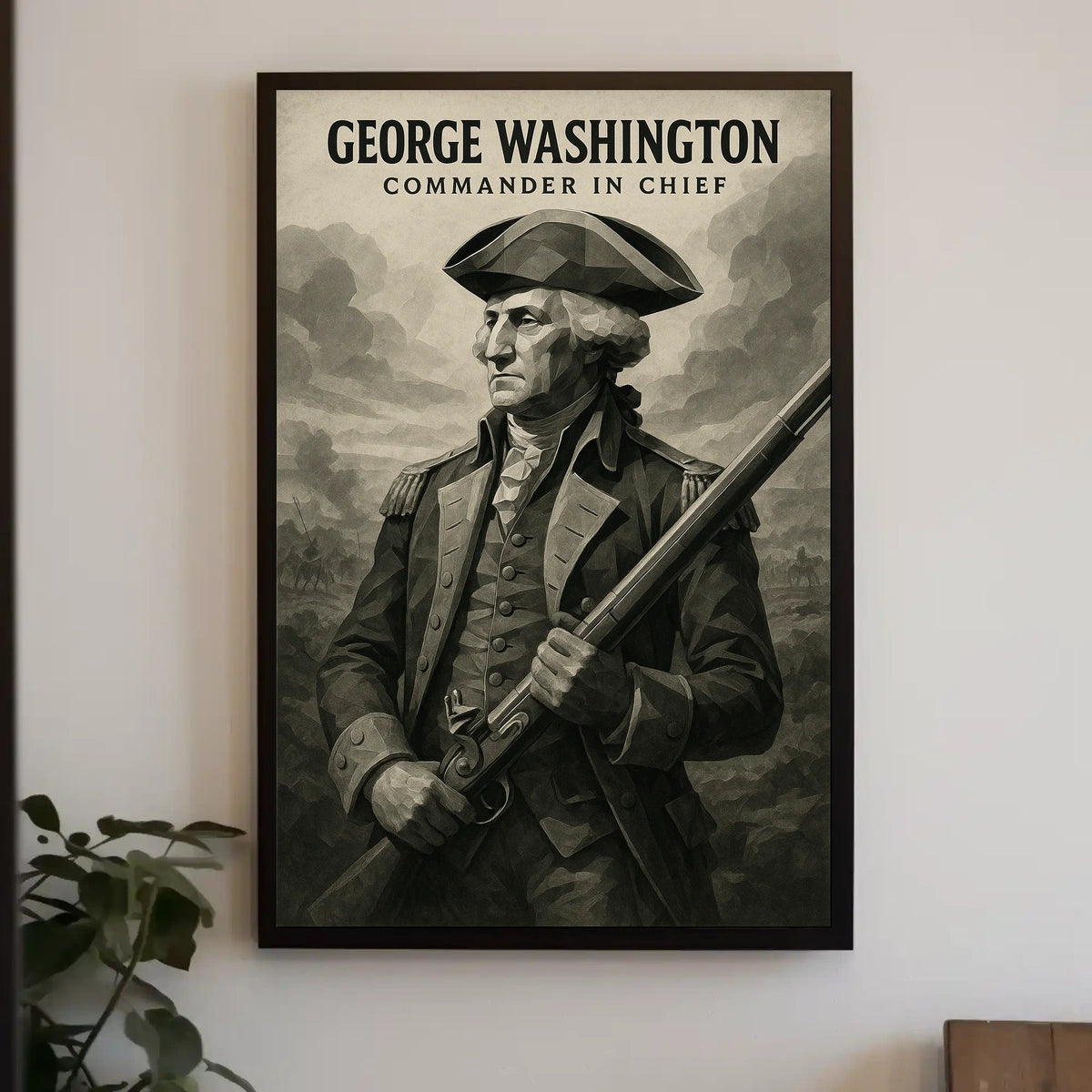George Washington Commander In Chief Poster