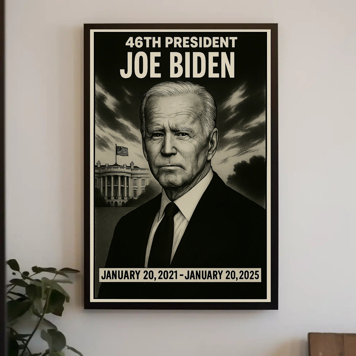 Joe Biden 46Th President Poster