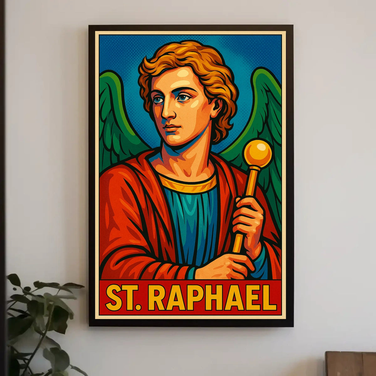 St. Raphael Poster