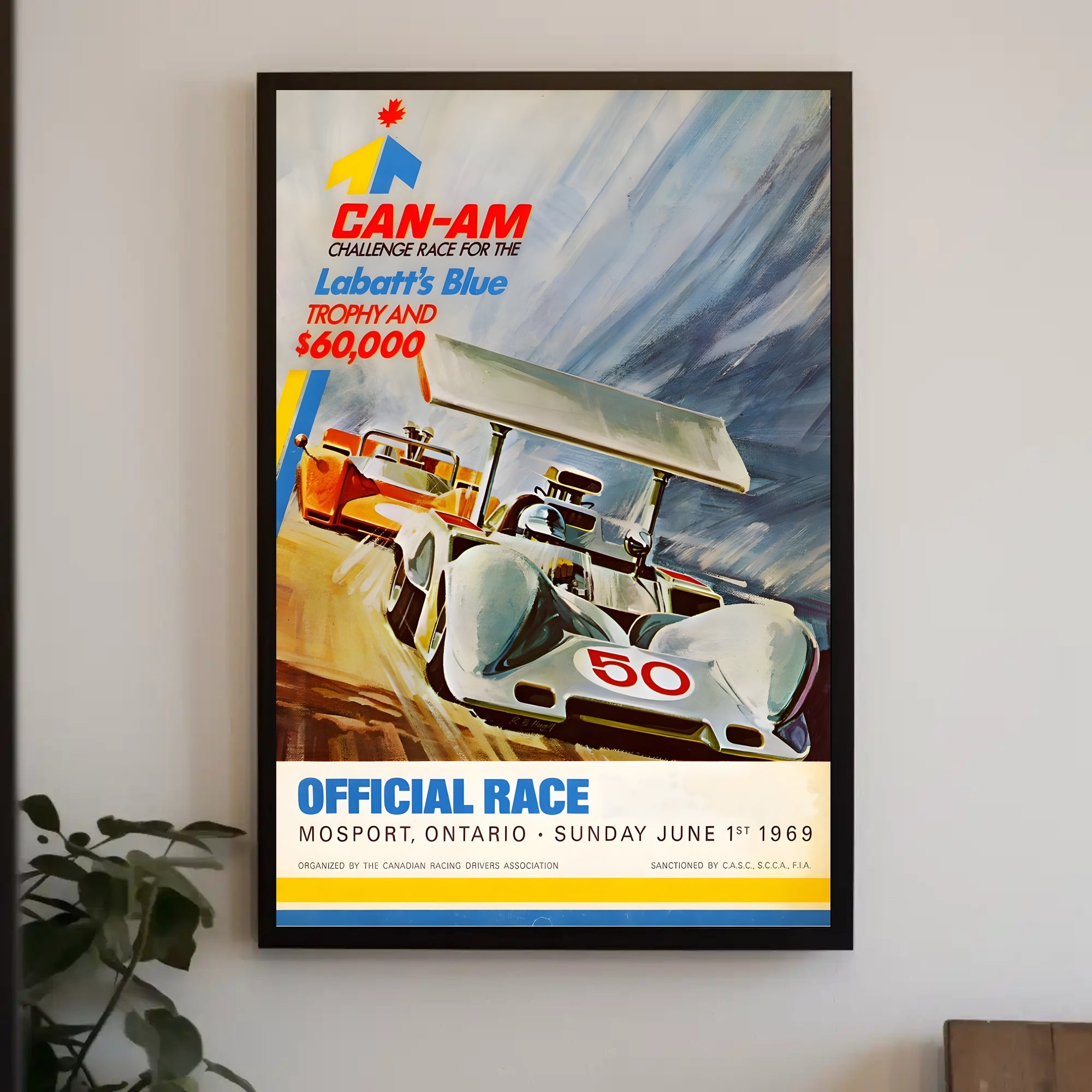 Can-Am Challenge Race Poster