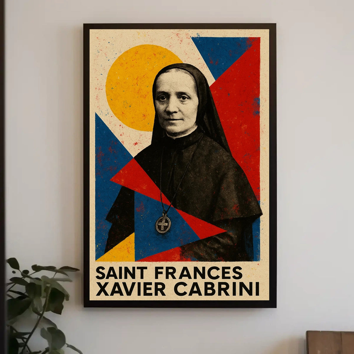 Saint Frances Xavier Cabrini Poster