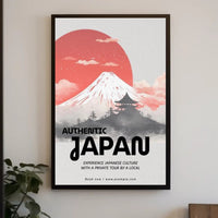 Authentic Japan Tour Poster PosterGoat
